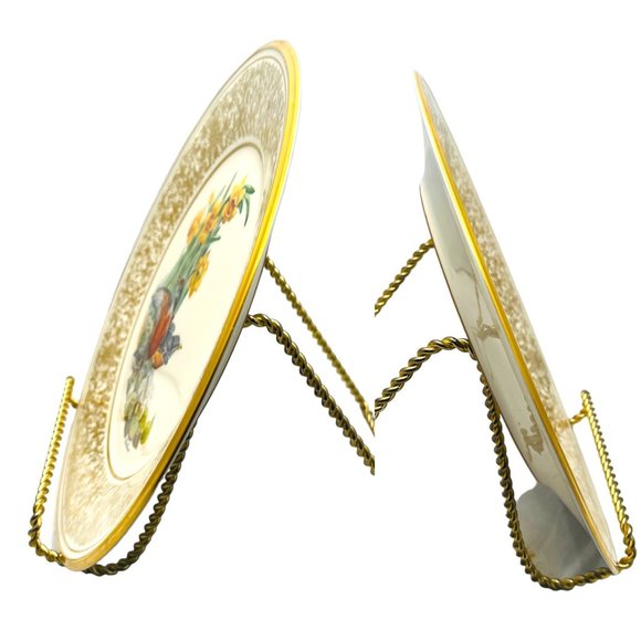 Boehm Birds by LENOX Eastern Phoebe & Robin 1977 Plates Annual limited Edition - Picture 14 of 15